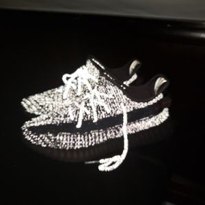 Yeezy black reflective SOLD